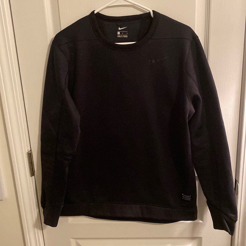 Me ‘a Nike Golf Thermal Pullover BLACK